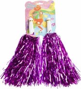 cheerleader pompoms 33 cm fuchsia