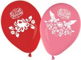 ballonnen Elena van Avalor 8 stuks 28 cm rood/roze