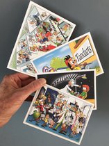 CARTES D'IMPRESSION de bande dessinée 500 pcs format A4 - pour imprimante - avec perforation de déchirure à diviser en 2000 cartes format A6 - Cabinet dentaire