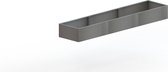 MySteel Verzinkt staal plantenbak Texas xxl 3600x800 Inclusief Bodemplaat  - Hoogte: 300mm