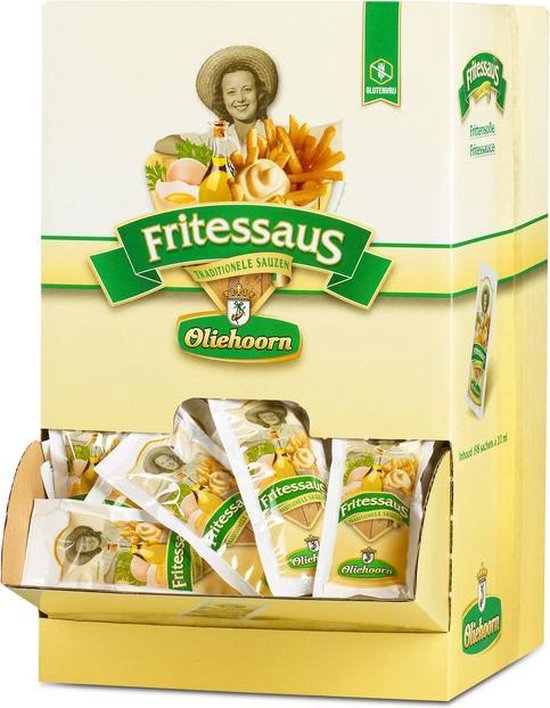 Oliehoorn | Fritessaus 35% | 198 x 20 ml sachets
