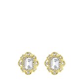 Goudkleurige bijoux oorbellen clip