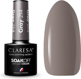 Claresa UV/LED Gellak Grijs #214 - 5ml.