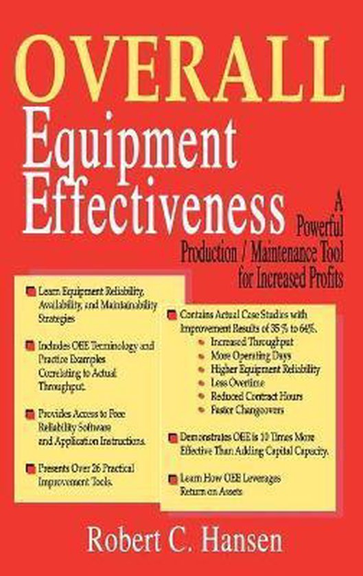 Overall Equipment Effectiveness A Powerful Productionmainten ... - cover