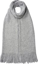 Clayre & Eef sjaal 68x180cm grijs