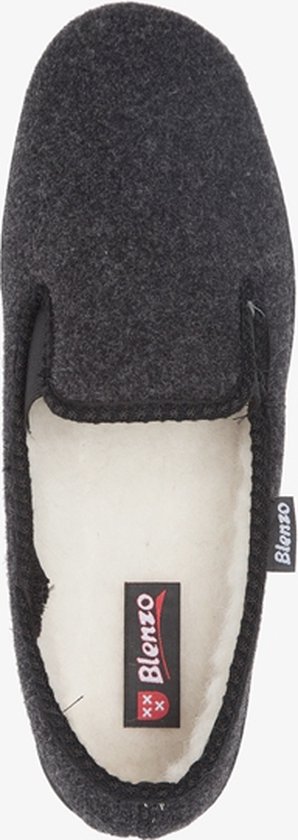 Blenzo heren pantoffels - Grijs - Maat 40