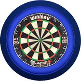 Dartbord met Verlichting Voordeelpakket (Blauw) + Blade 5 + Lena DeLuxe