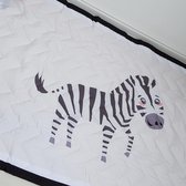 Speelkleed zebra 195 x 145 Deluxe EXTRA DIK - Liefboefje - Groot Speelkleed Baby - Speelmat Kinderen - Babymat XL - Kindervloerkleed - Kraamcadeau - Speelkleed Kinderen - 75+ desig