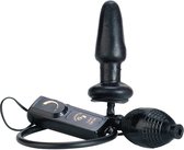 Seven Creations Buttplug - oppompbaar - Zwart