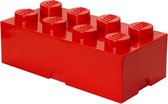 LEGO Brick 8 Opbergbox - Rood - 12 L - 50x25x18 cm - Kunststof