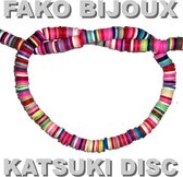 Fako Bijoux® - Perles Disque Katsuki - Perles Polymer - Perles Surf - Perles Argile - 6mm - 350 Pièces - Mix 9