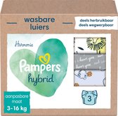 Bol.com Pampers Harmonie Hybrid - Wasbare Luiers Voor Baby’s - 3 Wasbare Luiers aanbieding