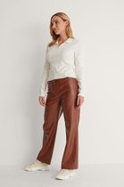 NA-KD Buttoned Detail Dames Trui - Maat L