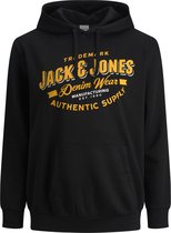 JACK&JONES PLUS SIZE JJELOGO SWEAT HOOD 2 COL 21/22 PS Heren Trui - Maat EU5XL US3XL