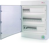 Voorbedrade Verdeelkast Basic 4 ( ETI, 15 automaten inbegrepen)