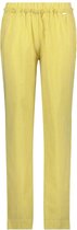 CYELL AUTUMN DAISY Dames Lange Pyjamabroek - Geel Wit Gestreept - Maat 42