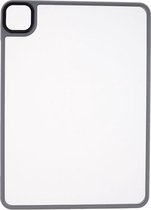 Shop4 - iPad Pro 12.9 (2020) Hoes - Harde Back Case Transparant Grijs
