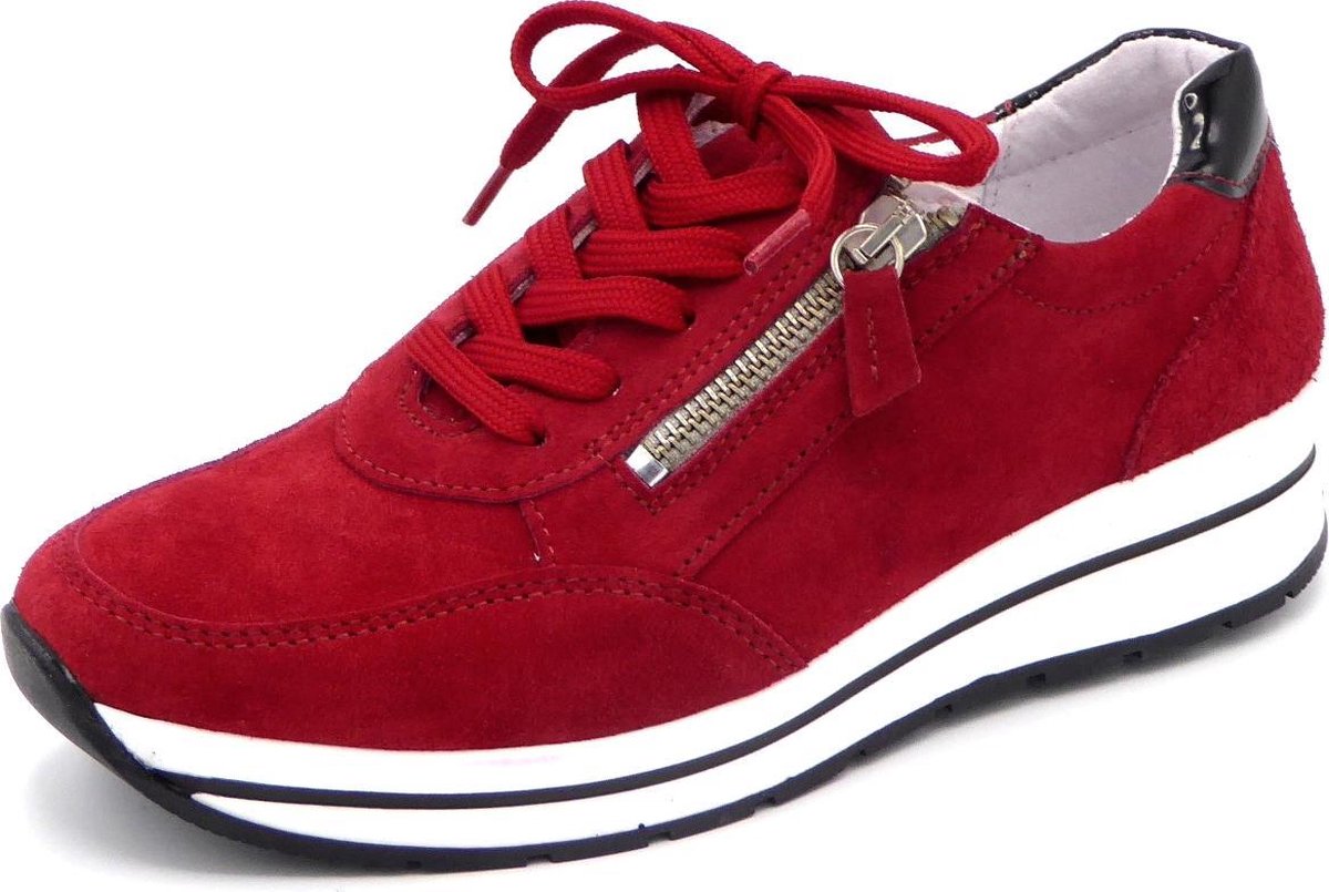 vertegenwoordiger Visser nog een keer Aco Dames Sneaker 0567-8059 Rood - Maat 36 | bol.com