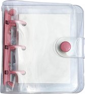 Blij Kind - notitieboekje - mini - a7 - transparant - roze - notebook
