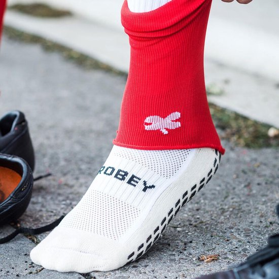 Robey Grip Socks - Voetbalsokken - White - Maat Senior - Robey