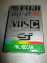 Fuji Videocamera Cassette Pal/Secam VHS HQ 45+10