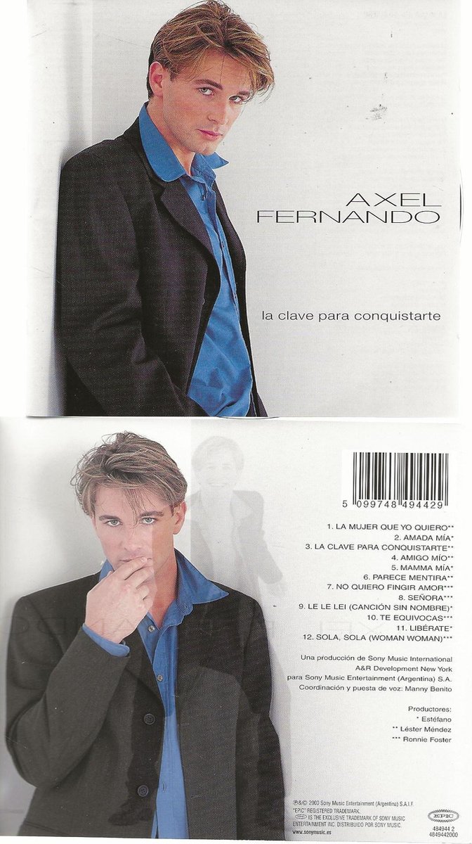 Axel - La Clave Para Conquistarte (CD)