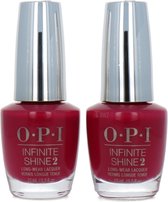 O.P.I Infinite Shine Nagellak - Berry On Forever (set van 2)