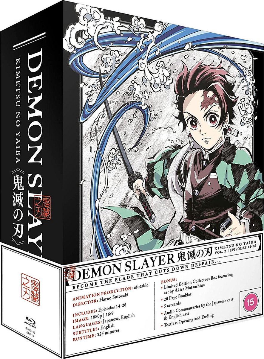 Dvd Demon Slayer 2 Kimetsu No Yaiba 2 Legendado