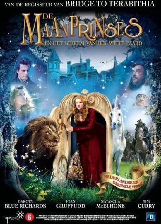 Cover van de film 'De Maanprinses En Het Geheim Van Het Witte Paard'