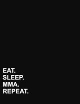 Eat Sleep Mma Repeat