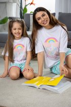 RAINBOW - MEISJES  KORTE PYJAMA SET