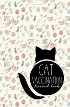 Cat Vaccination Record Book