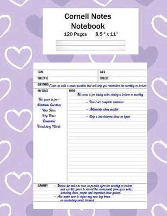 Cornell Notes Notebook - cover