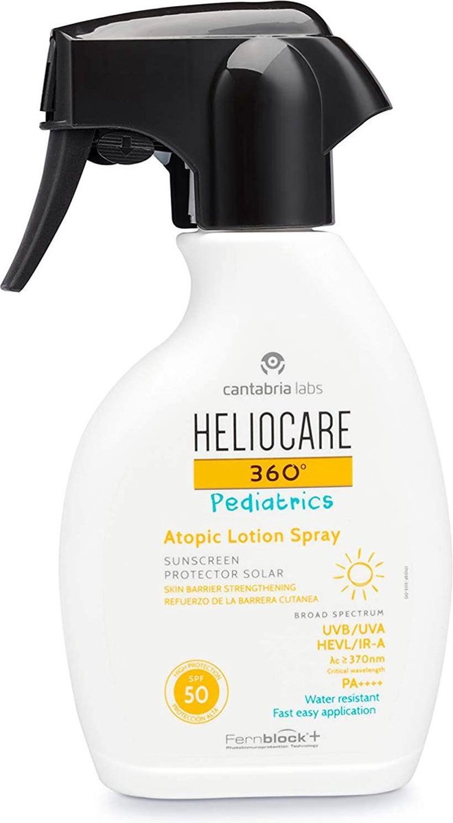 Goedkoopste Heliocare 360° Pediatrics Atopic Spf50 Pistola 250 Ml