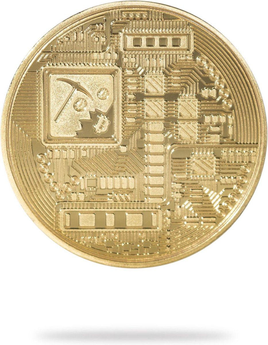 Pièce Bitcoin or, argent, bronze - jeton crypto - pièce physique - 3 pièces  | bol