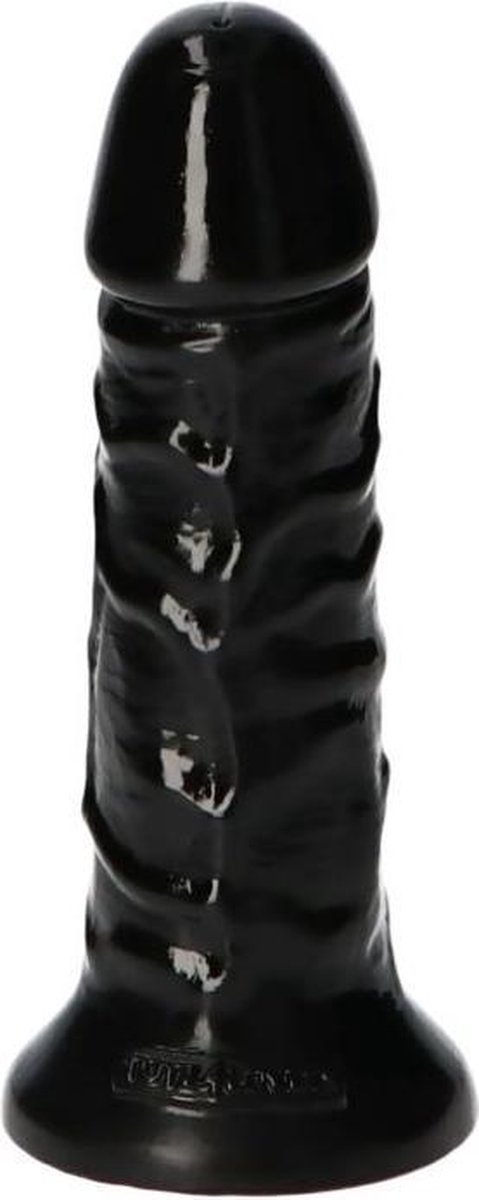 Goedkoopste Dildo Romeo - 12,5 cm - Made in Italy - Biobased - Ftalaten vrij - Zwart