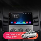 Mazda 5 2005-2010 Android 10 navigatie en multimediasysteem bluetooth USB WiFi 4+64GB