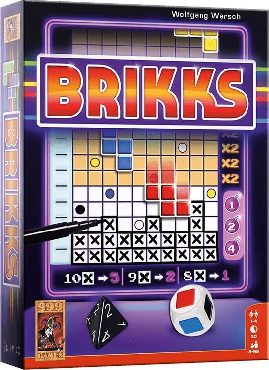 Brikks Dobbelspel - 999 Games
