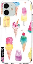 Casetastic Apple iPhone 12 Mini Hoesje - Softcover Hoesje met Design - Ice Creams Print