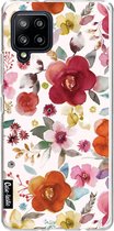 Casetastic Samsung Galaxy A42 (2020) 5G Hoesje - Softcover Hoesje met Design - Flowers Multi Print