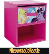 Salontafel - Vierkant - Hout - Kinderen - Pony - Luxe - Roze - Nachtkastje - Modern - Nieuwste Collectie
