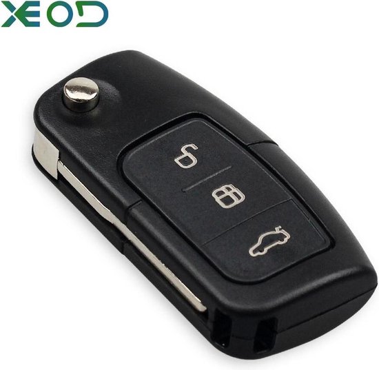 Autosleutelbehuizing - sleutelbehuizing auto - sleutel - Autosleutel / Ford  | bol.com