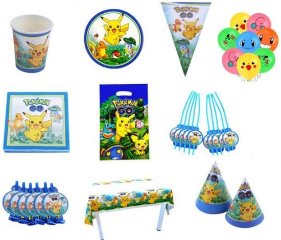 Nappe Pokemon GO - Nappe Anniversaire Pokemon - Pack Anniversaire Pokemon Go