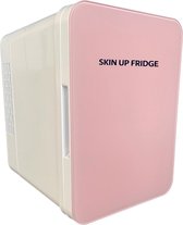 Skin up fridge- Skincare fridge - Mini fridge - Makeup - Organizer- 4L- CORAL PINK