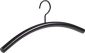 De Kledinghanger Gigant - 12 x Garderobehanger metaal zwart Ø 22 mm, 41 cm