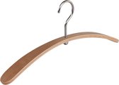 De Kledinghanger Gigant - 2 x Garderobehanger Planet beukenhout met licht eiken fineer, 45 cm