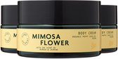 Etos Home Retreat Mimosa Flower Body Crème - 3 x200 ml