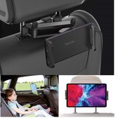 Amosia Tablet Houder Auto - Tablethouder Auto - Geschikt voor iPad, Telefoon en Nintendo Switch - 360° Draaibaar - Zwart