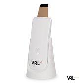 VRL Ultrasone Skin scrubber met mist spray – Blackhead remover – Mee-eters verwijderen - Gezichtsreiniger – Huidverzorging - Huidverjongingsapparaat - Wit