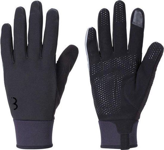 BBB Cycling ControlZone Fietshandschoenen Winter - Fiets Handschoenen Winddicht - Sporthandschoenen - Touchscreen - Zwart - Maat L - BWG-36